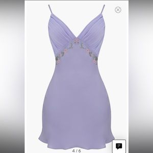 Christa Embroidered A-Line
Minidress
HOUSE OF CB